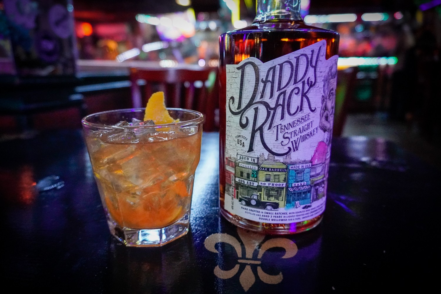 Seasonal Old Fashioned Drink @ Bourbon Street Blues and Boogie Bar