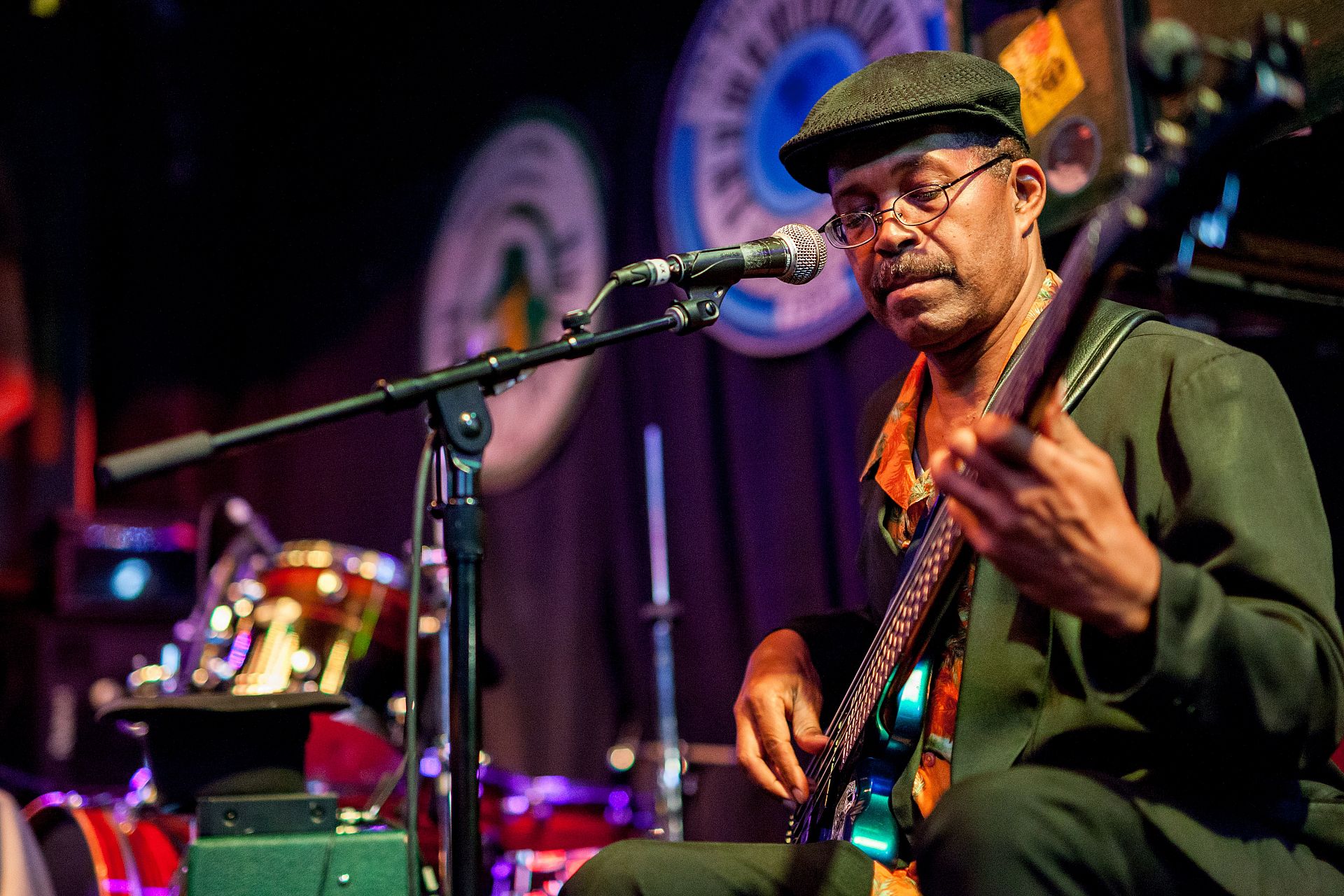 Bass Player at Bourbon Street Blues and Boogie Bar